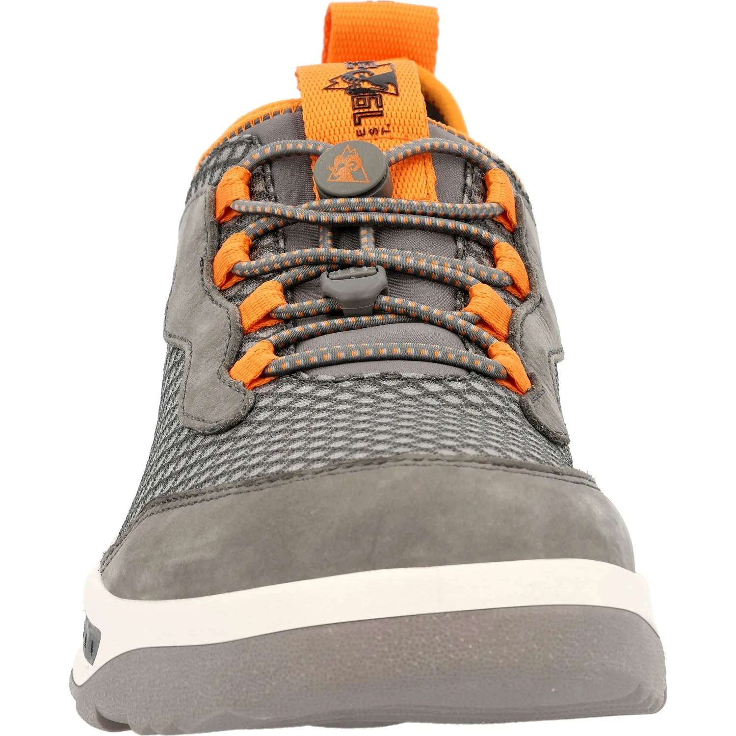 Rocky Mens Nowake Outdoor Grey/Orange Mesh Hiking Shoes