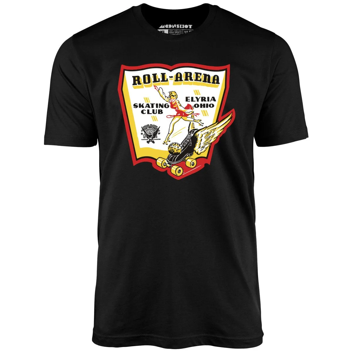 Roll-Arena - Elyria, OH - Vintage Roller Rink - Unisex T-Shirt