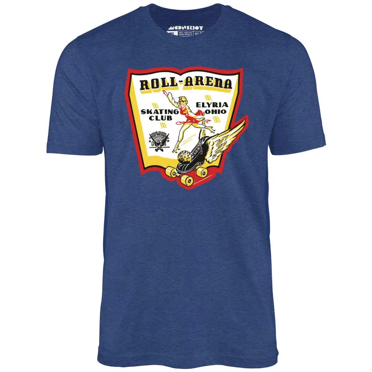 Roll-Arena - Elyria, OH - Vintage Roller Rink - Unisex T-Shirt