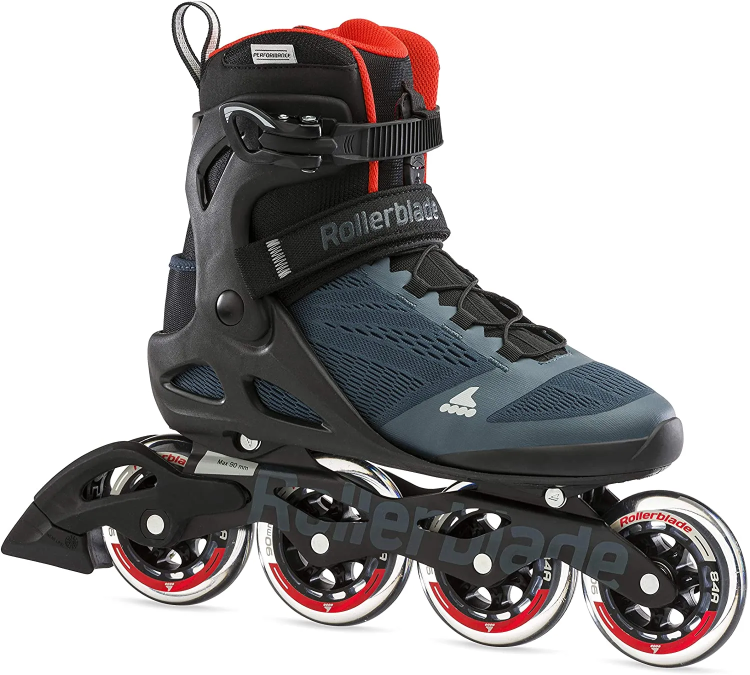 Rollerblade Macroblade 90 Orion Blue/Spicy Orange 10