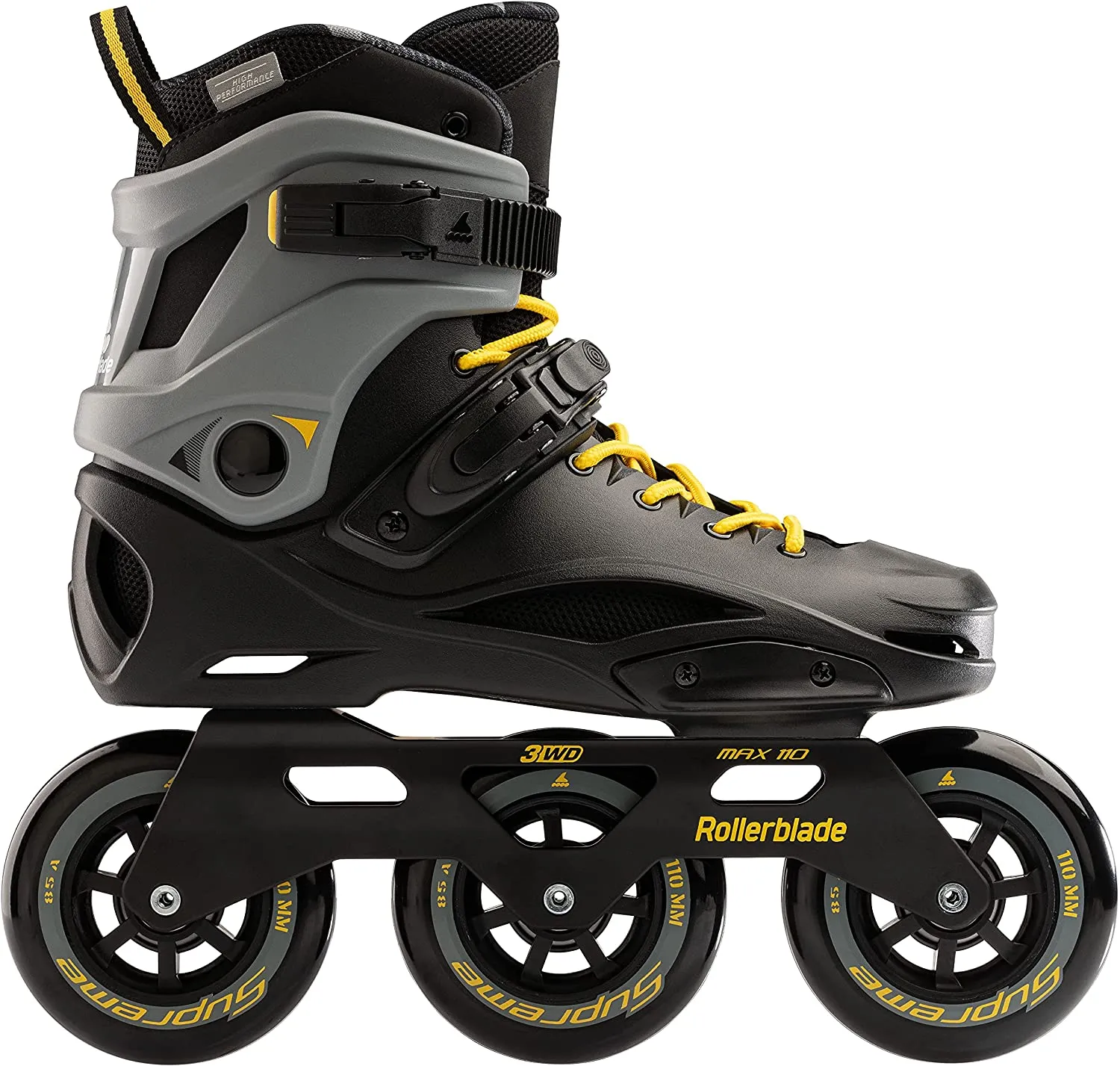 Rollerblade RB 110 Mens Black/Saffron Yellow 7 (Without Original Box)