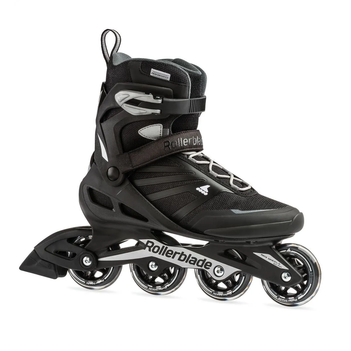 Rollerblade Zetrablade Adult Mens Black/Silver 6