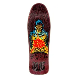 Santa Cruz 10.07" x 31.275" Knox Firepit Reissue Skateboard Deck