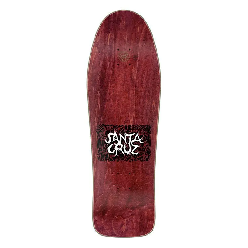 Santa Cruz 10.07" x 31.275" Knox Firepit Reissue Skateboard Deck