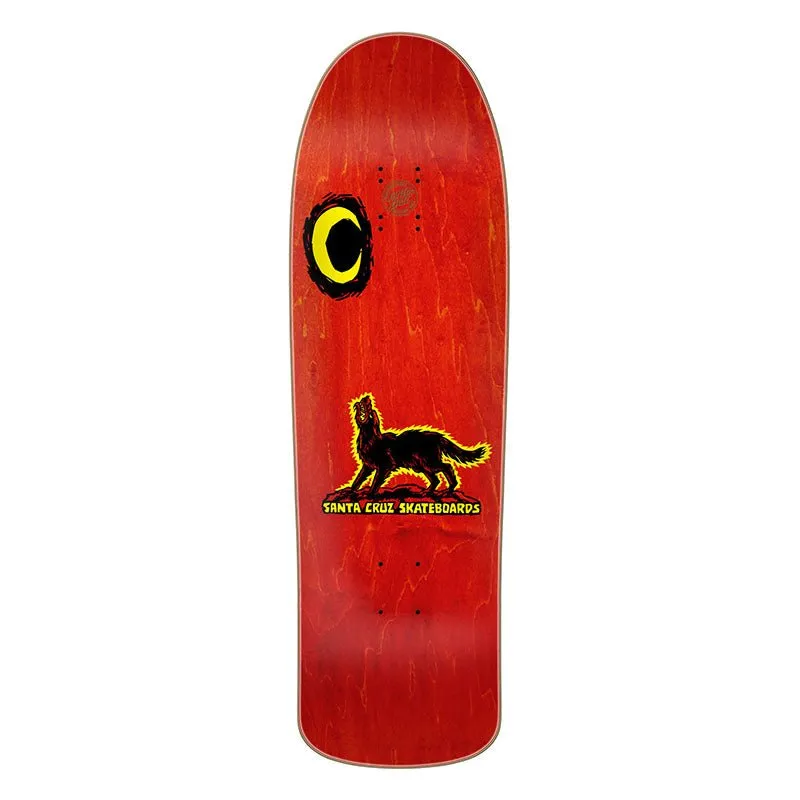 Santa Cruz 9.28" x 31.45" Kendall Wolf Reissue Skateboard Deck