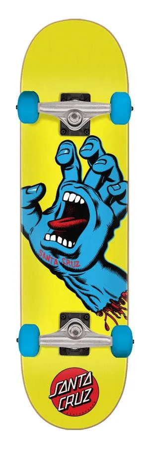 Santa Cruz Screaming Hand Skateboard Complete 7.75in x 30.0in