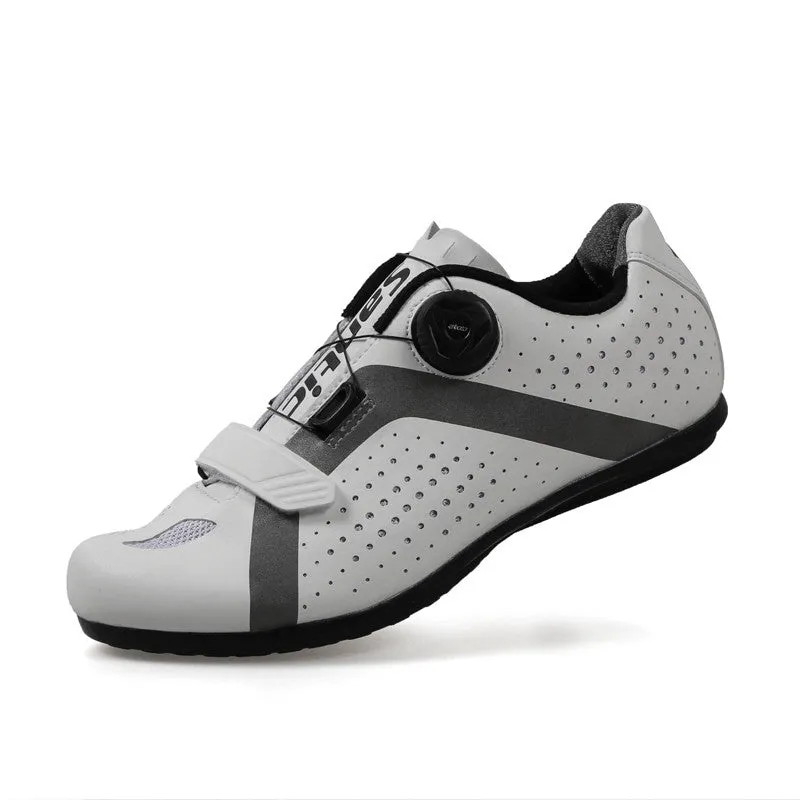 Santic Apollo White Men Road MTB Cycling Shoes Bike Cleats not Compatible