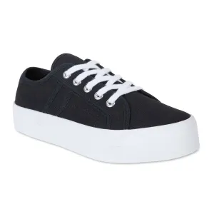 Scott Sneaker in Black Canvas