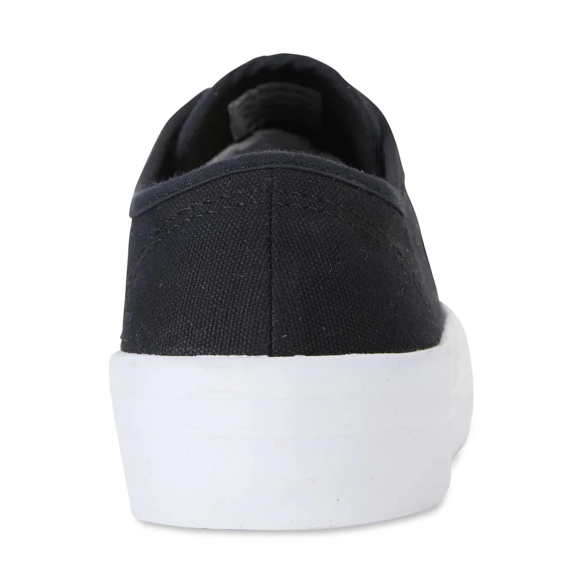 Scott Sneaker in Black Canvas