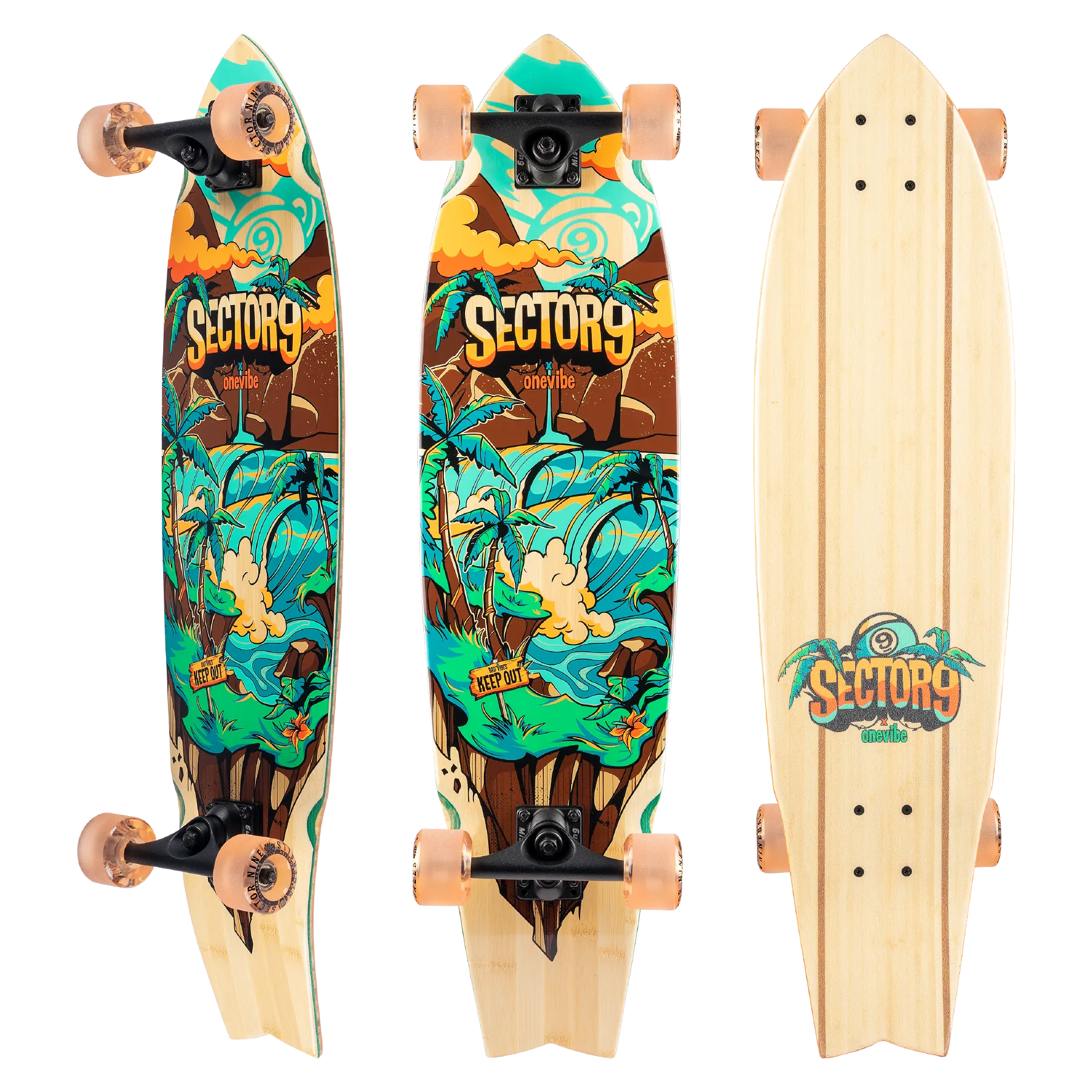 Sector 9 Snapper Hideout Longboard Complete