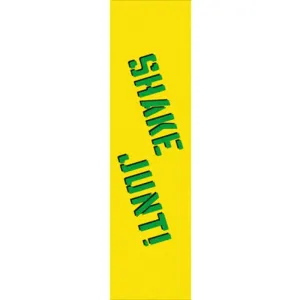 Shake Junt 9" x 33" Yellow/Green Skateboard Grip Tape