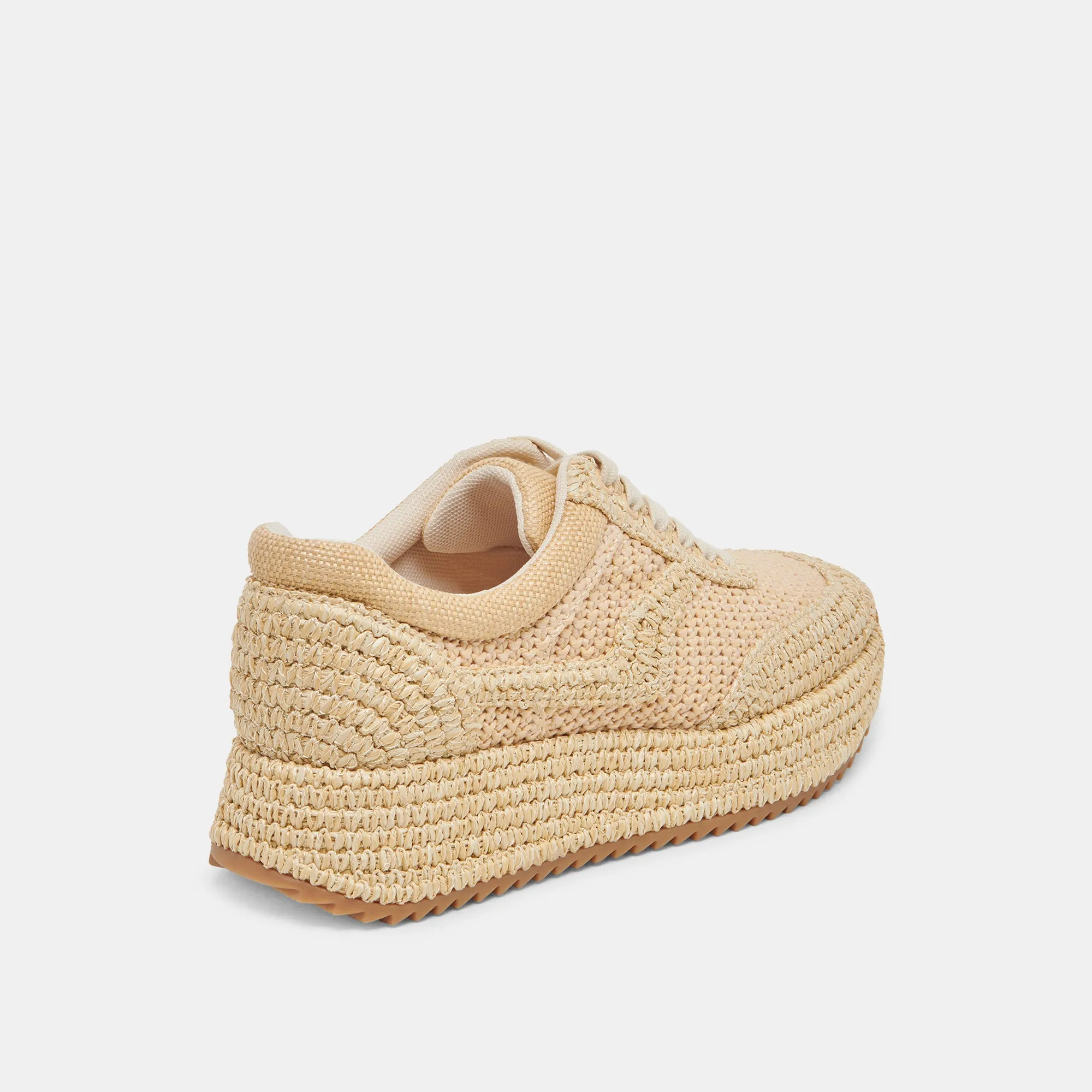 SHYLOH SNEAKERS LT NATURAL RAFFIA