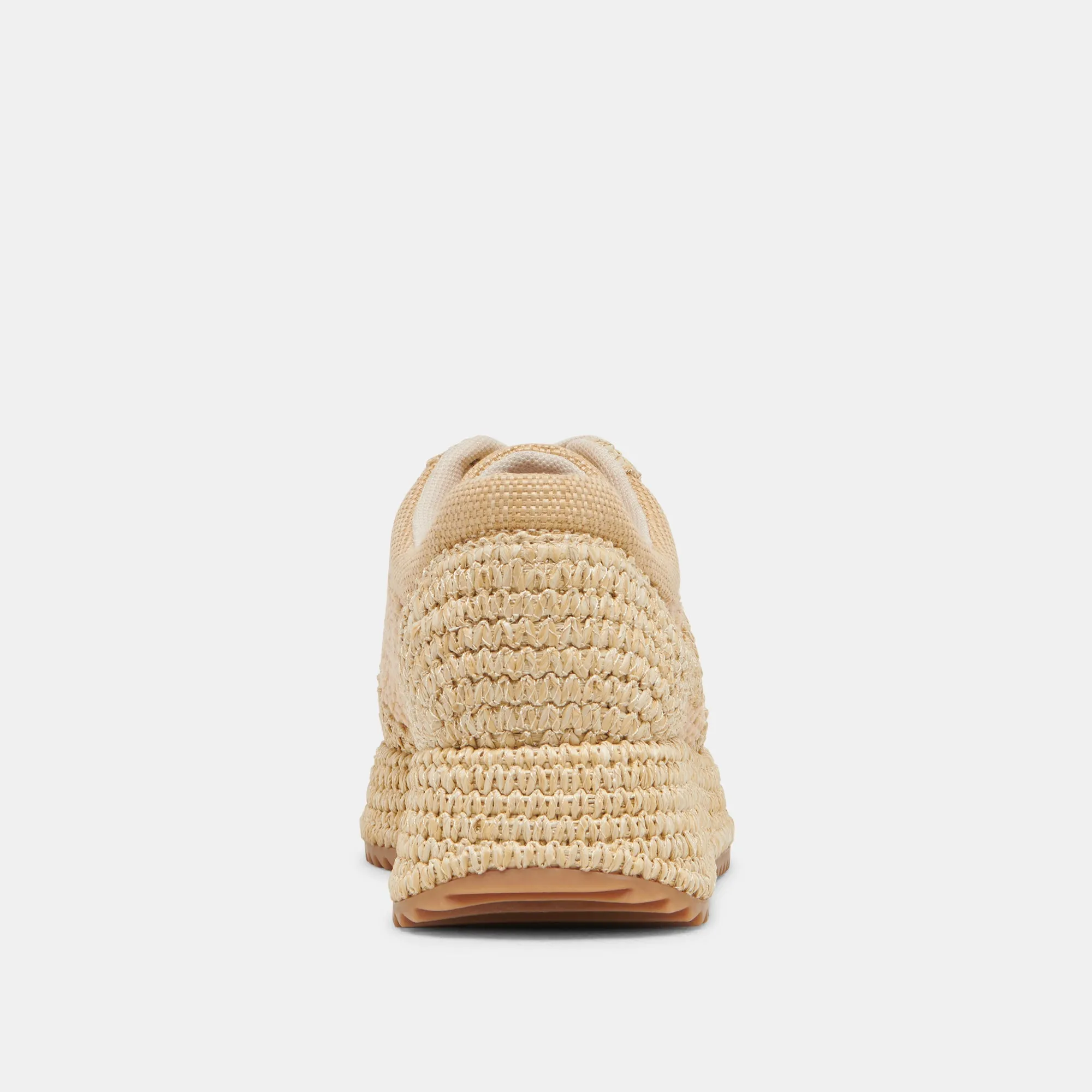 SHYLOH SNEAKERS LT NATURAL RAFFIA