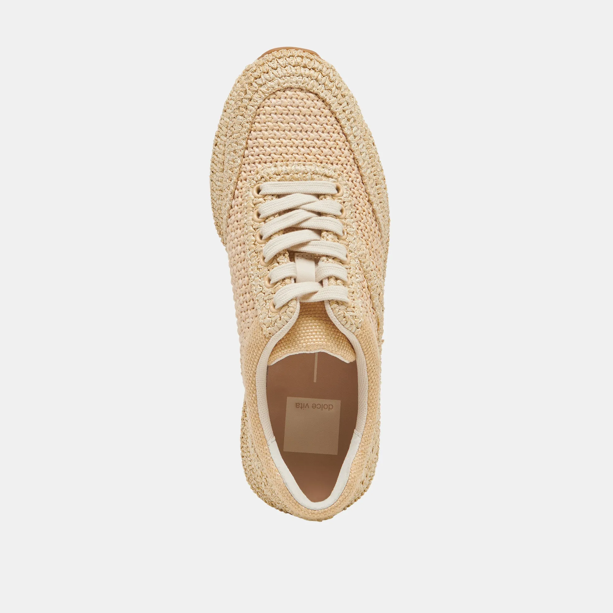 SHYLOH SNEAKERS LT NATURAL RAFFIA