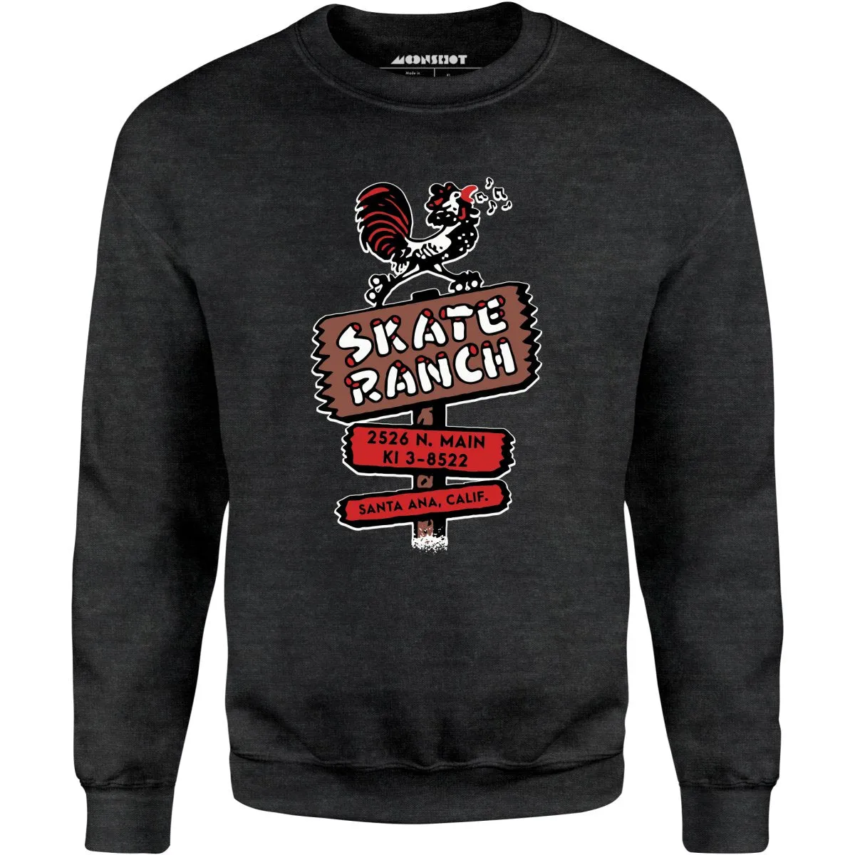 Skate Ranch - Santa Ana, CA - Vintage Roller Rink - Unisex Sweatshirt