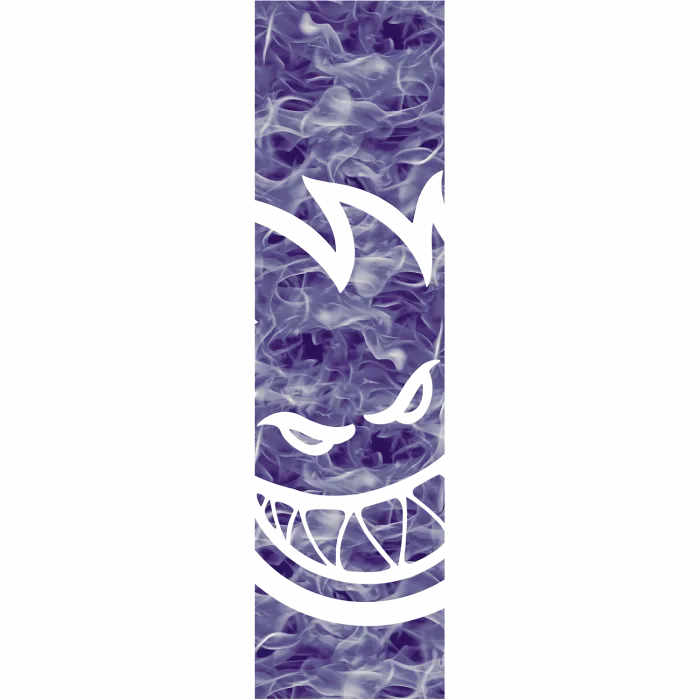 Spitfire 9x33 Big Head Smoke Purple/Clear Grip