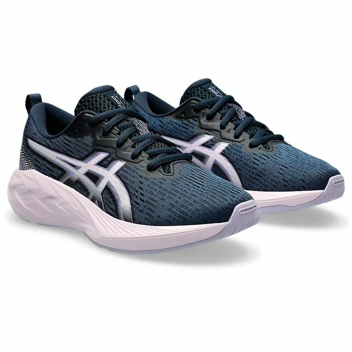 Sports Shoes for Kids Asics Novablast 4 GS Blue Purple