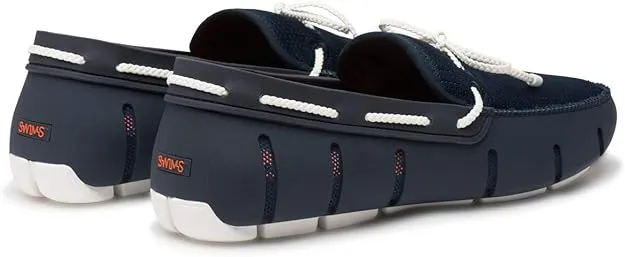 SWIMS Men's Casual, Comfortable, Stylish Braided Lace Loafers