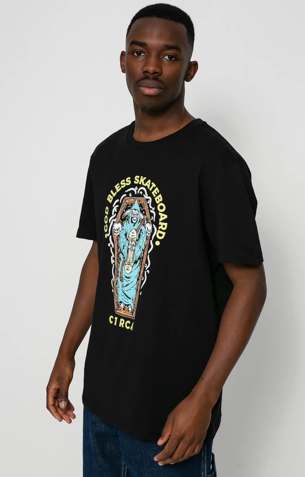 T-Shirt GOD BLESS - Black