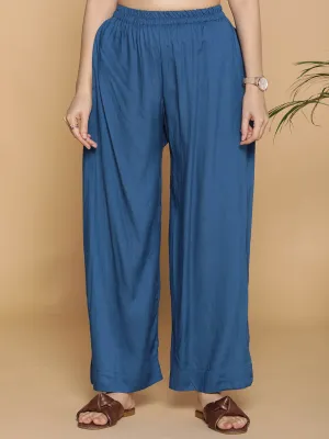 Teal Palazzo Pants