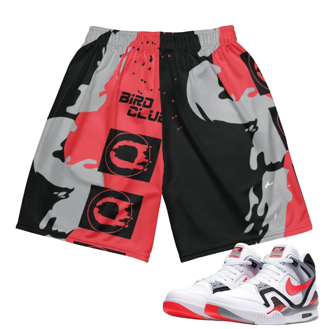 Tech Challenge 2 "Hot Lava" Mesh Shorts