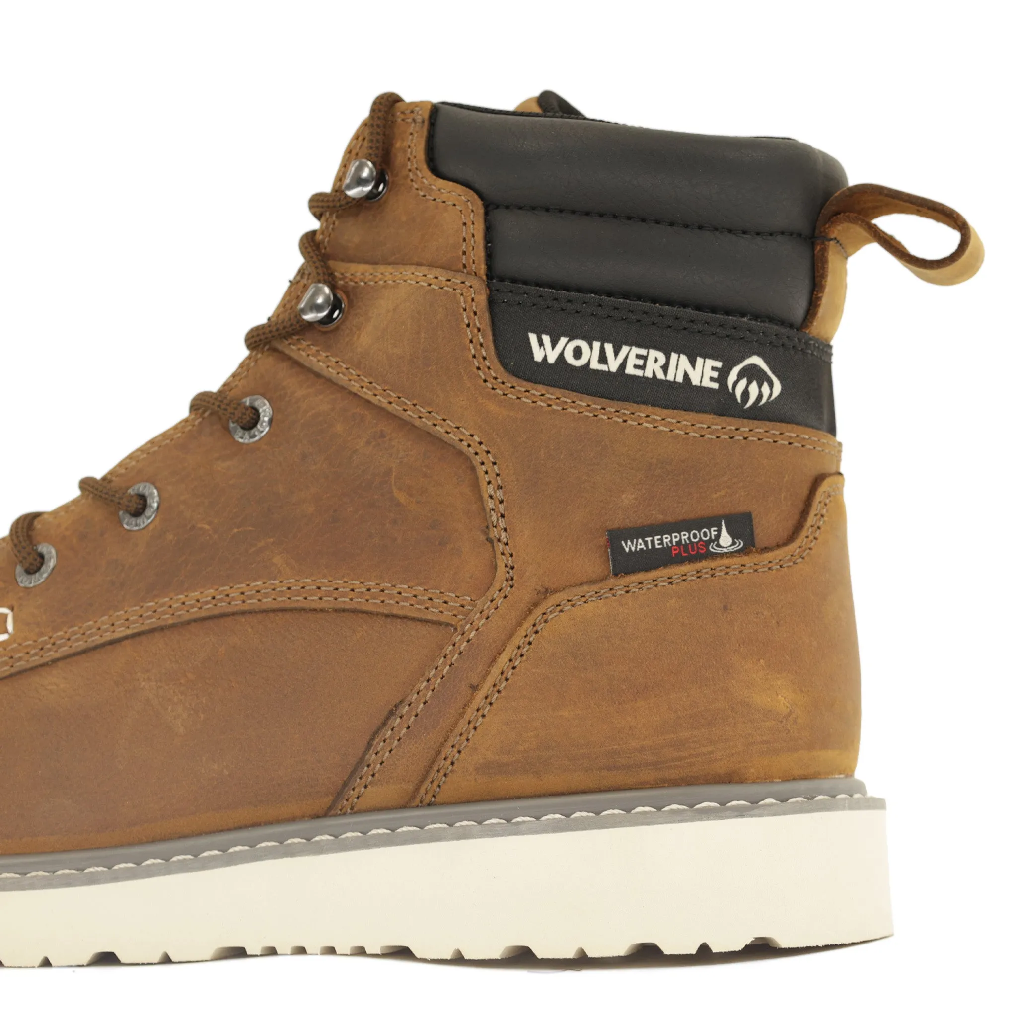 Trade Wedge Steel Toe Wheat Boot