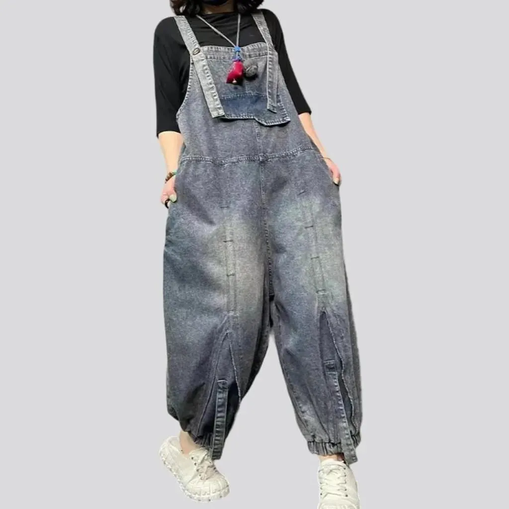 Trendy jean dungaree for women