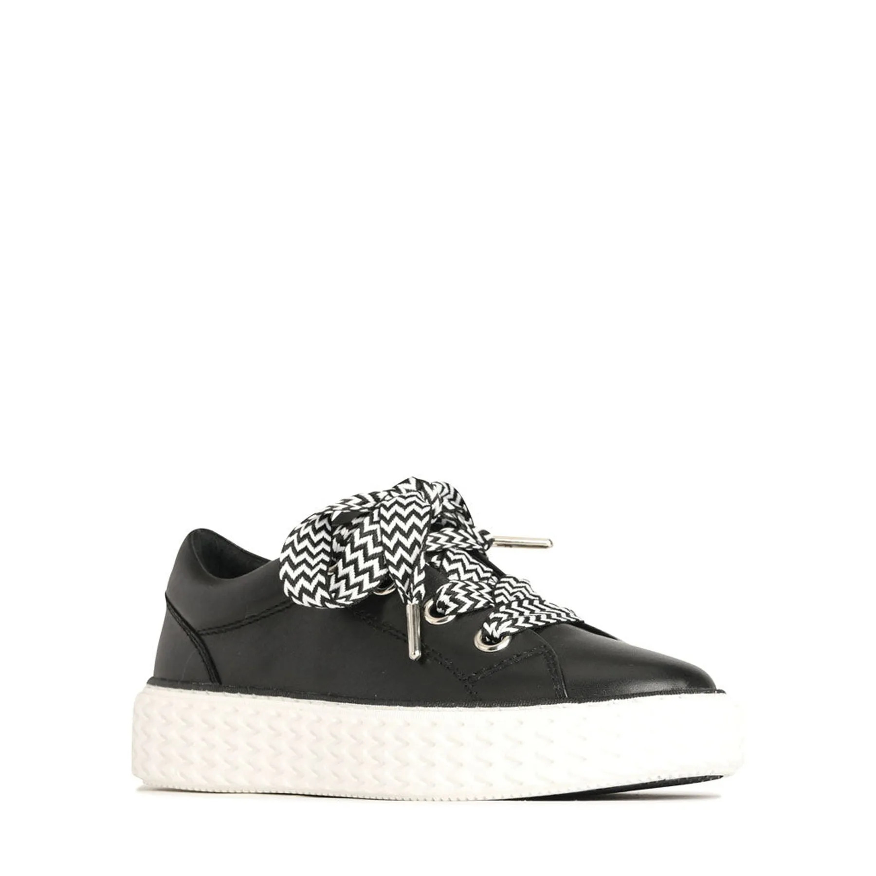 TRINSIC PLATFORM SNEAKERS LEATHER