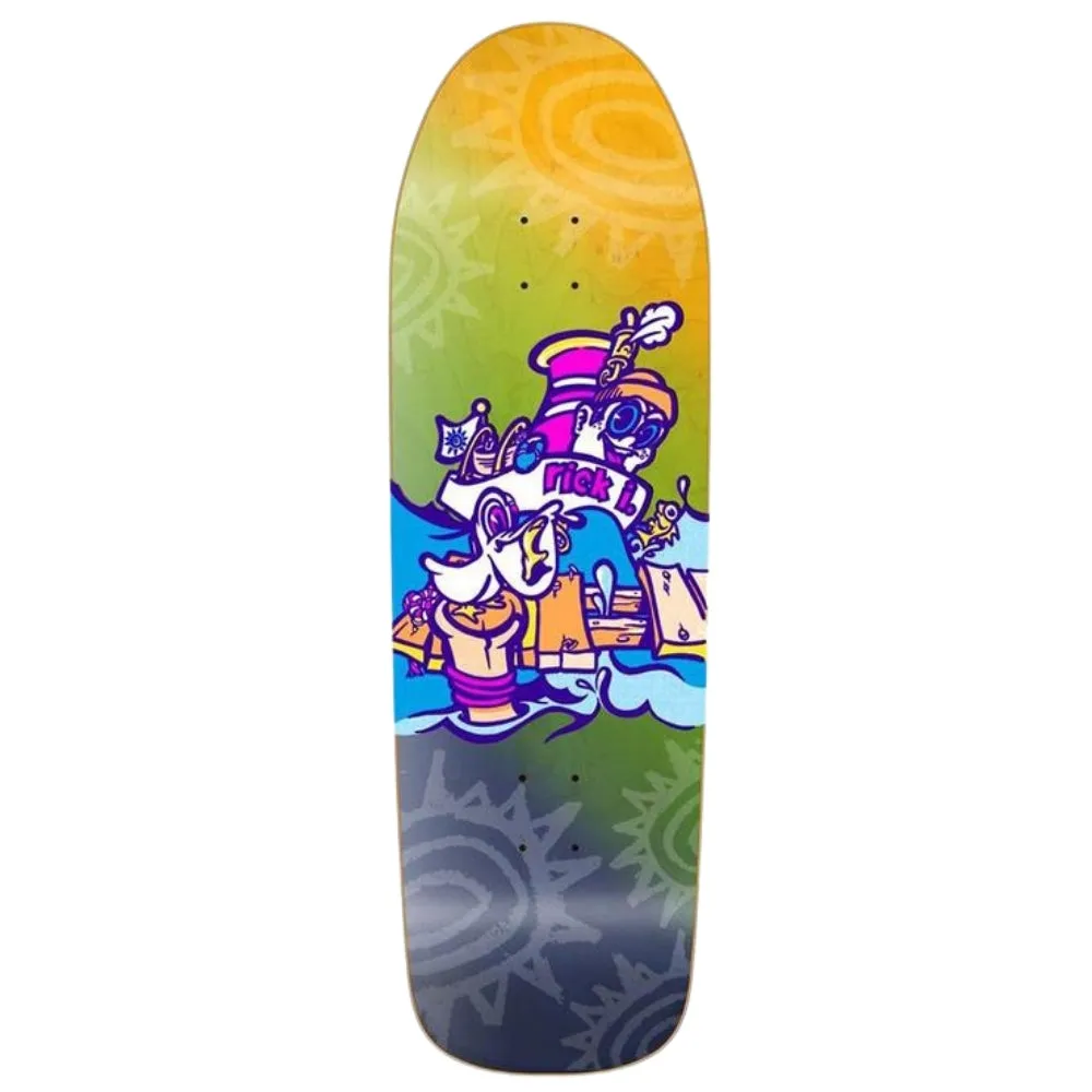 Tugboat HT 9.875" Neon Skateboard Deck