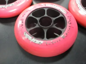 Used Havoc Hyper 110mm Indoor Skate Wheels - Set of 8