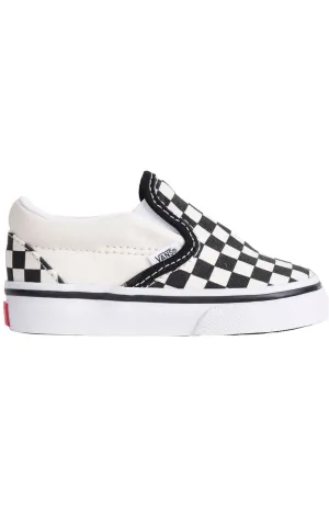 Vans Kids Classic Slip-On Sneakers - Black/White