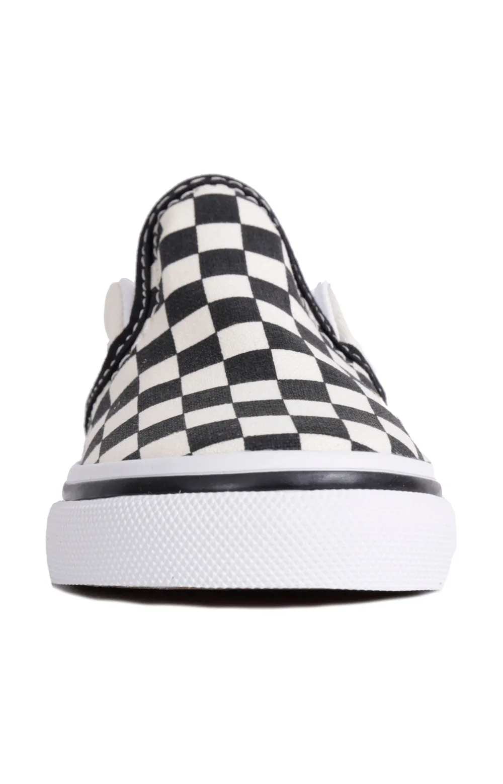 Vans Kids Classic Slip-On Sneakers - Black/White