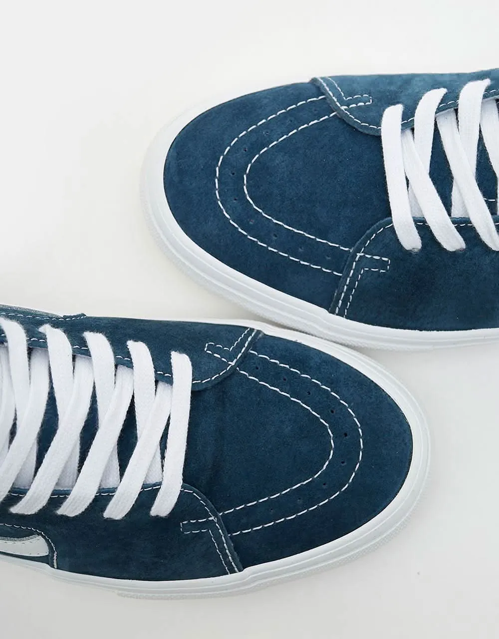 Vans Skate Grosso Mid Shoes - Blue/White