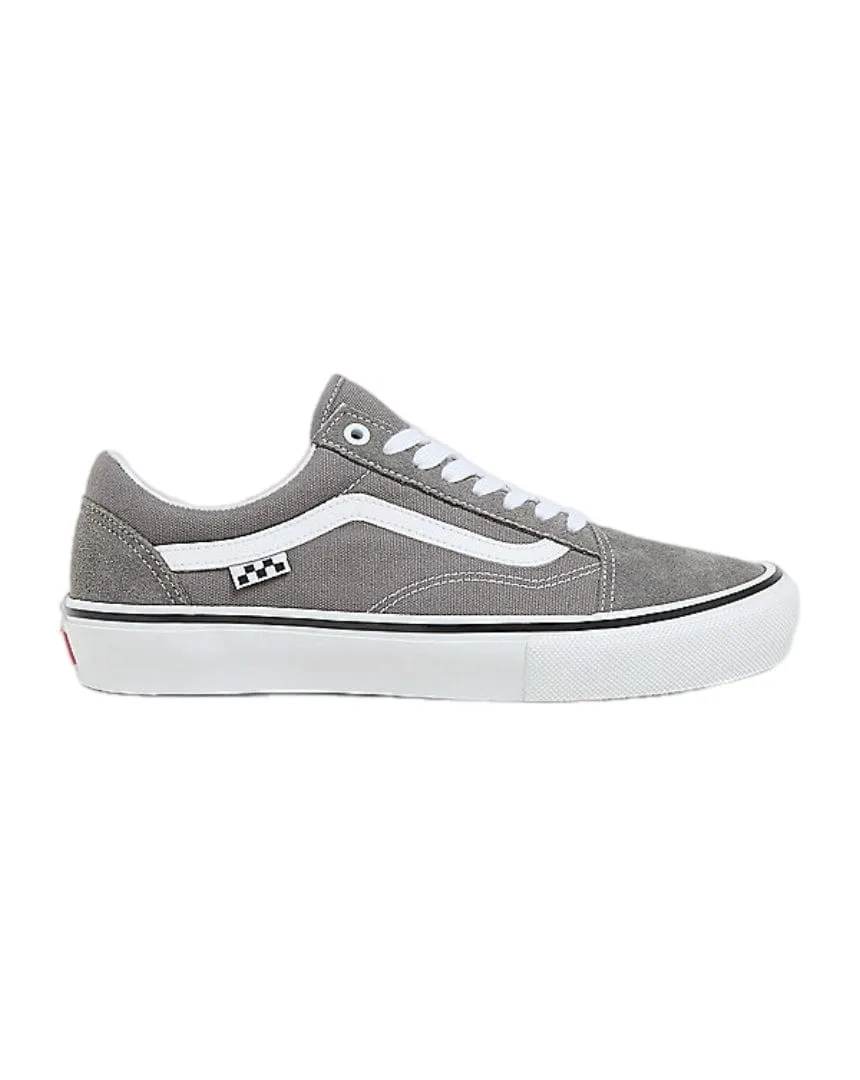 Vans Skate Old Skool - Pewter / White