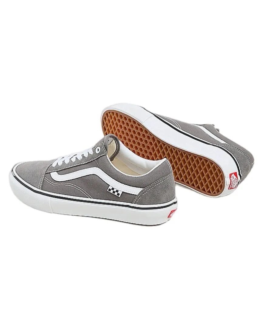 Vans Skate Old Skool - Pewter / White