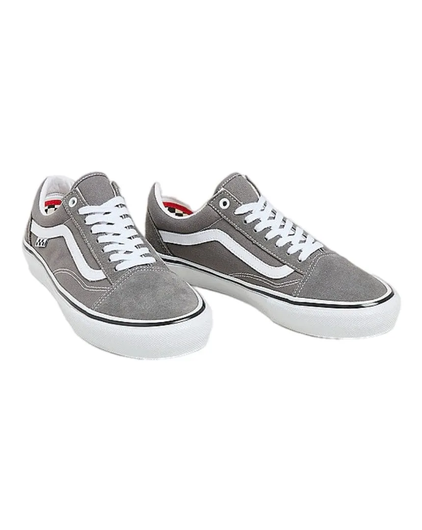 Vans Skate Old Skool - Pewter / White