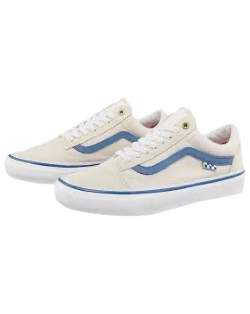 Vans Skate Old Skool - ( Raw Canvas ) Classic White