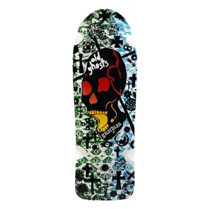 Vision 10" x 30" Old Ghost (WHITE DIP) Skateboard Deck