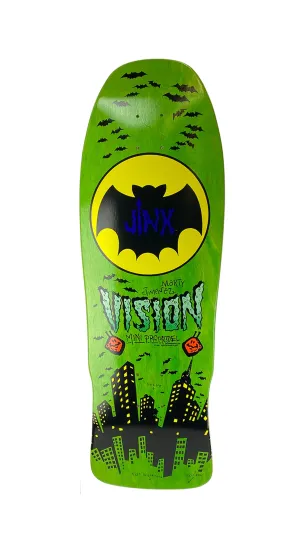 Vision Jinx Mini 9.5 x 29.5 Modern Concave Reissue Skateboard Deck Reissue- Tabla