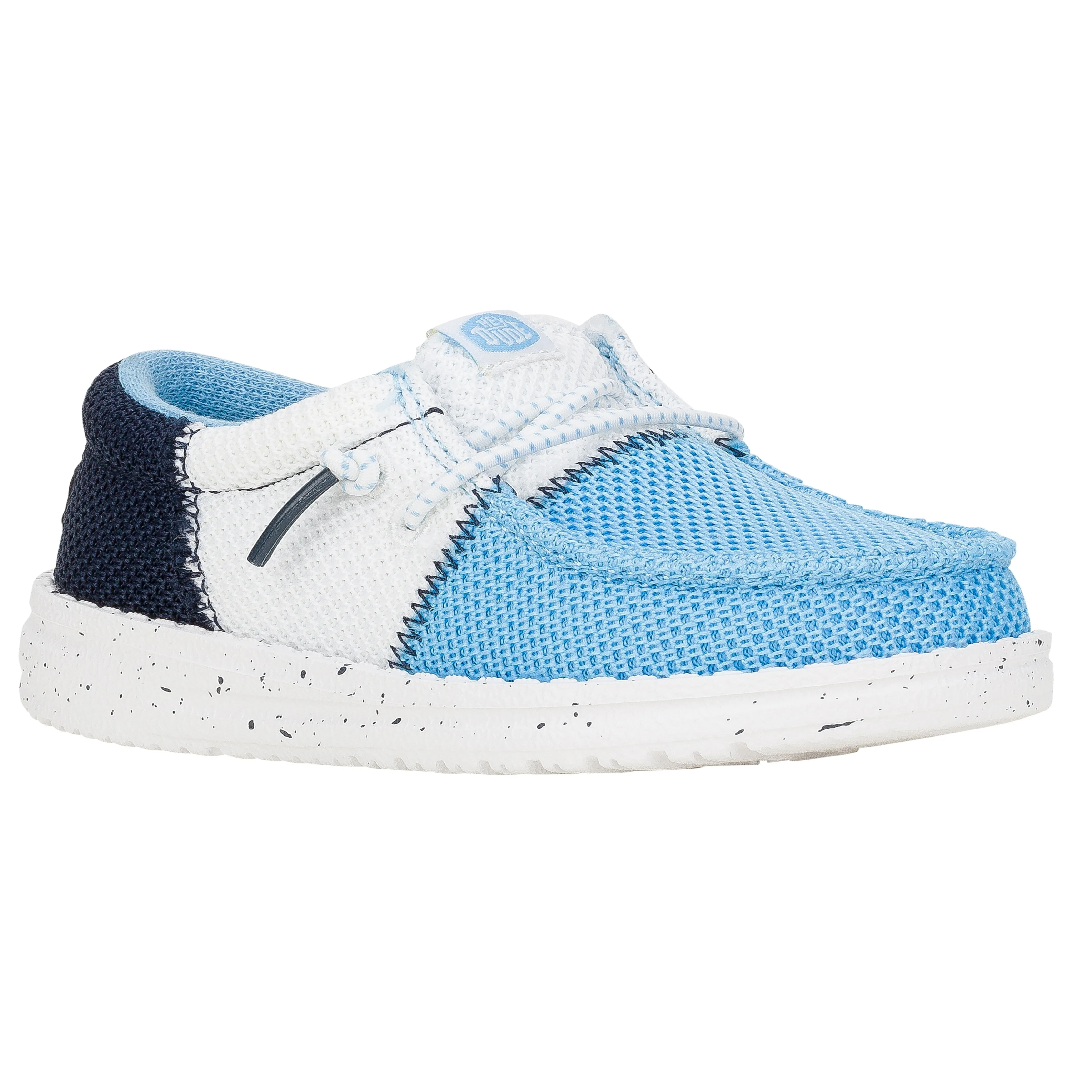 Wally Youth Tri Varsity Mesh - Sky Blue/White