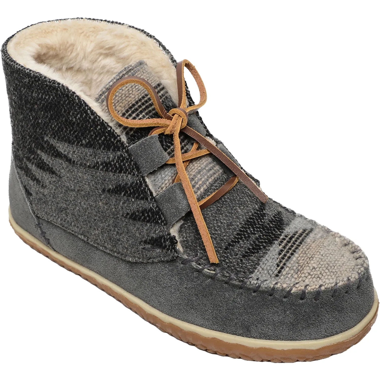 Women's Minnetonka Torrey Grey/Multi Suede