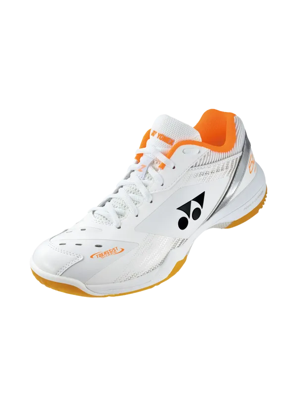 YONEX Power Cushion [SHB 65Z3 Wide White/Orange] Court Shoes